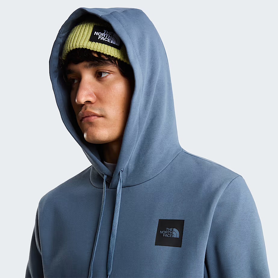 Mens Evolution Box Half Dome Regular Hoodie (Granite Grey)