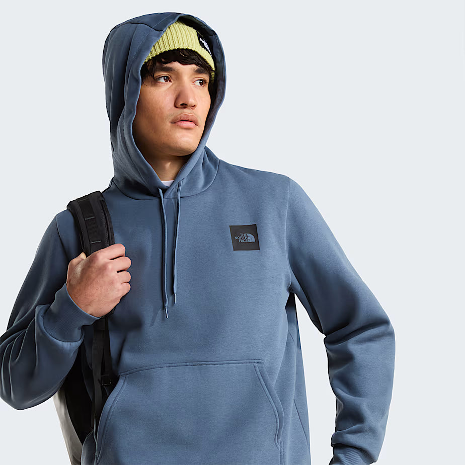 Mens Evolution Box Half Dome Regular Hoodie (Granite Grey)