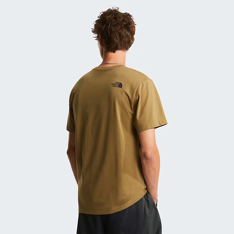 Mens Evolution Box Half Dome Regular T-Shirt (Cedar)