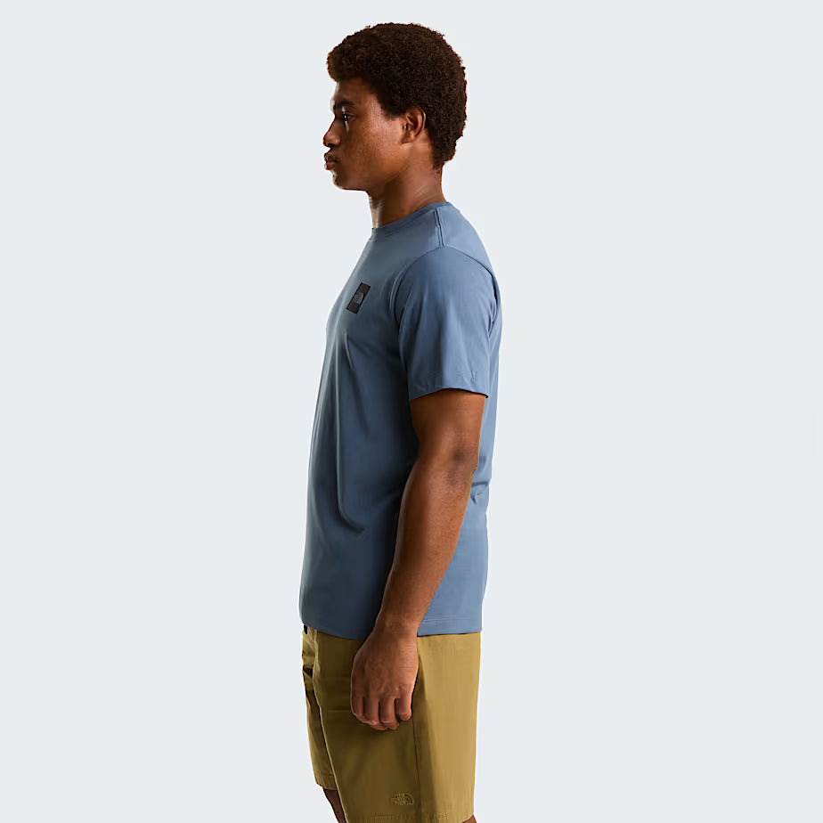Mens Evolution Box Half Dome Regular T-Shirt (Granite Grey)