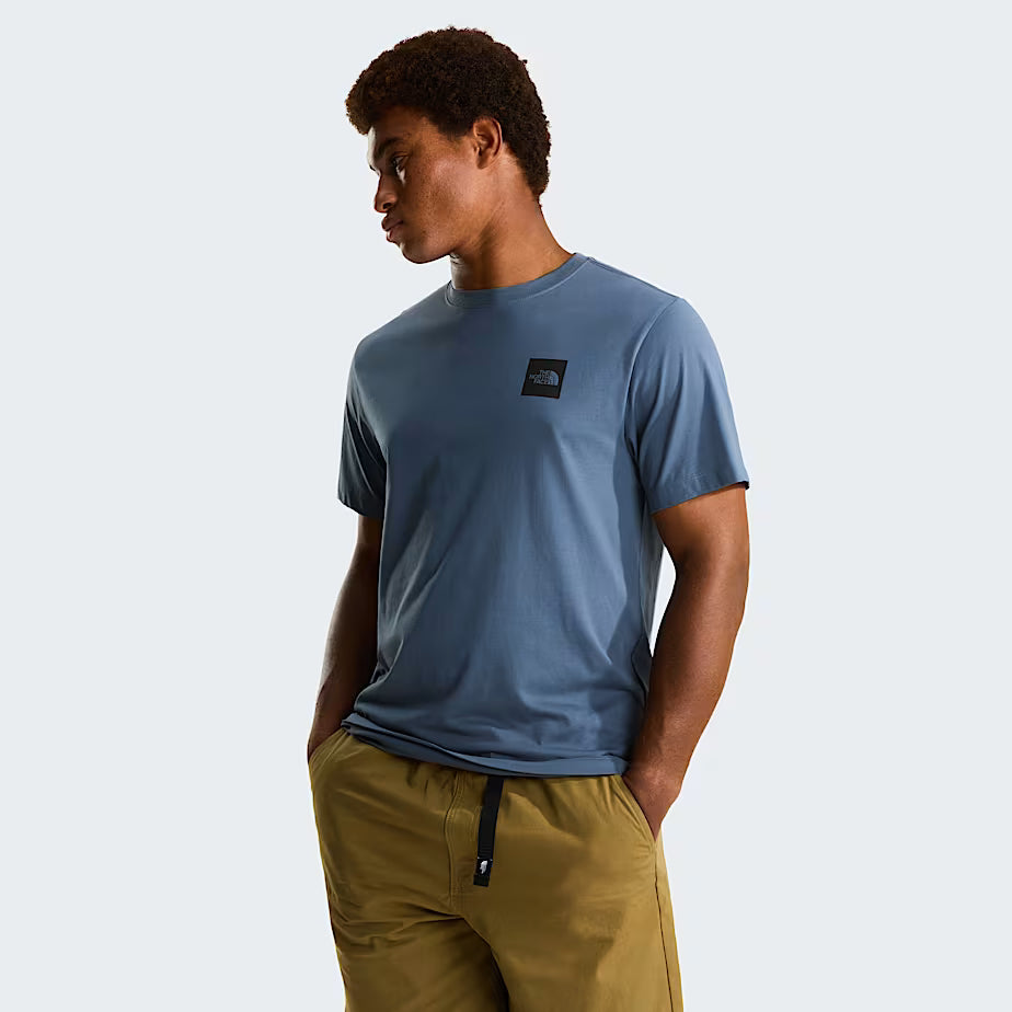 Mens Evolution Box Half Dome Regular T-Shirt (Granite Grey)