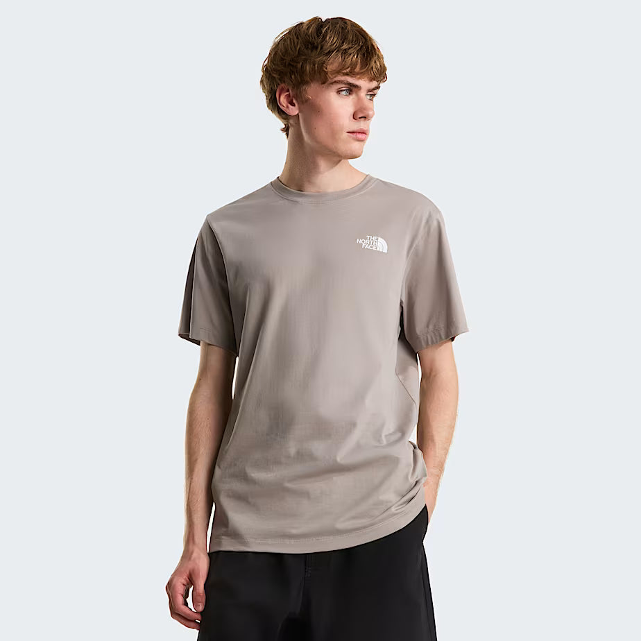 Mens Evolution NSE Box Regular T-Shirt (Stone Slab)