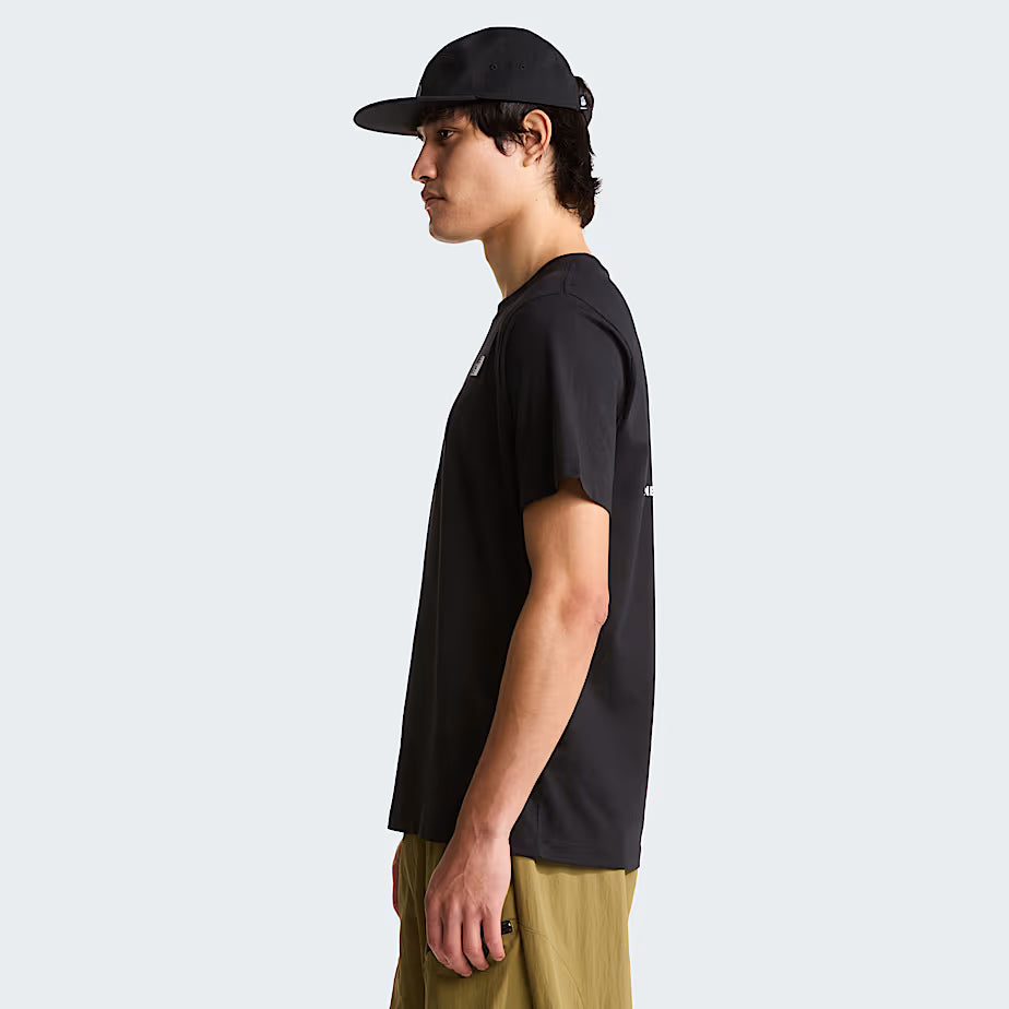 Mens Evolution NSE Box Regular T-Shirt (Black)
