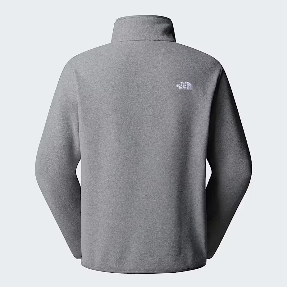 Mens Glacier 1/4 Zip Fleece (Mid Heather Grey)