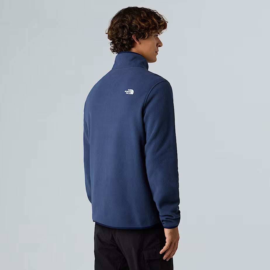Mens 100 Glacier 1/4 Zip Fleece (Summit Navy)