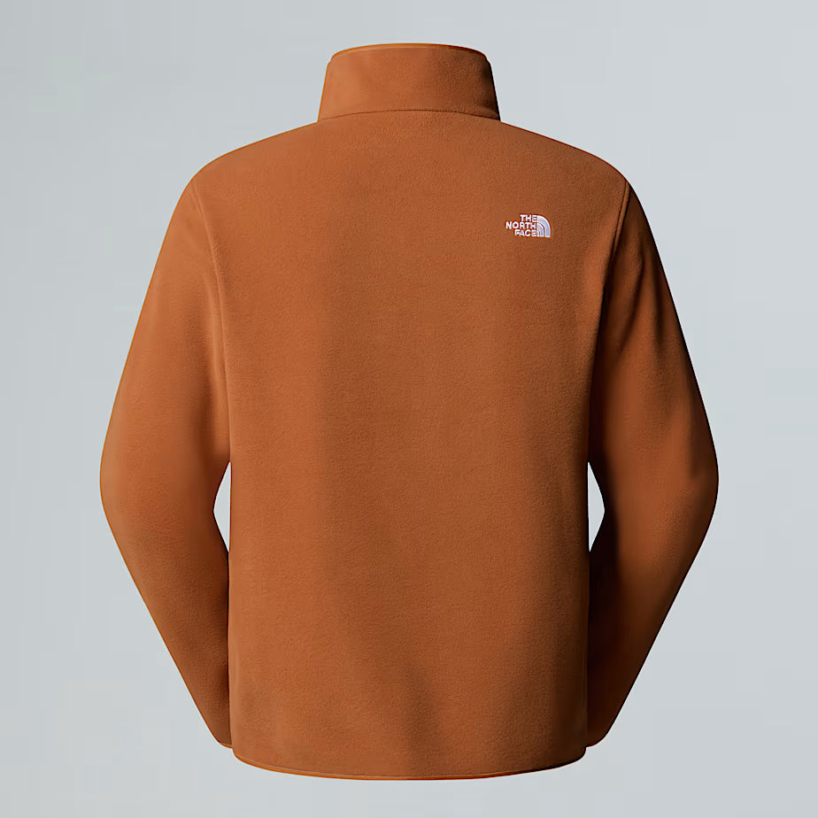 Mens 100 Glacier 1/4 Zip (Burnt Umber)