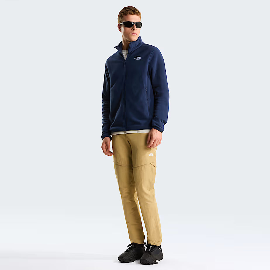 Mens 100 Glacier Full Zip Fleece (Summit Navy)