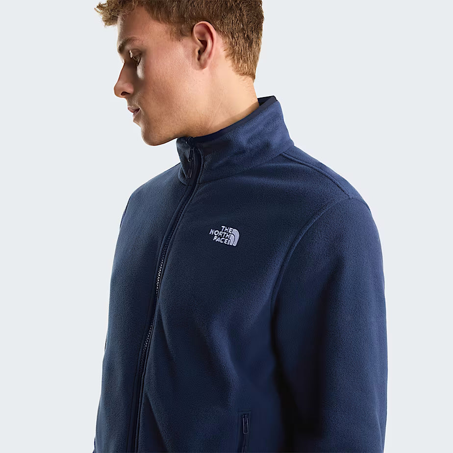 Mens 100 Glacier Full Zip Fleece (Summit Navy)