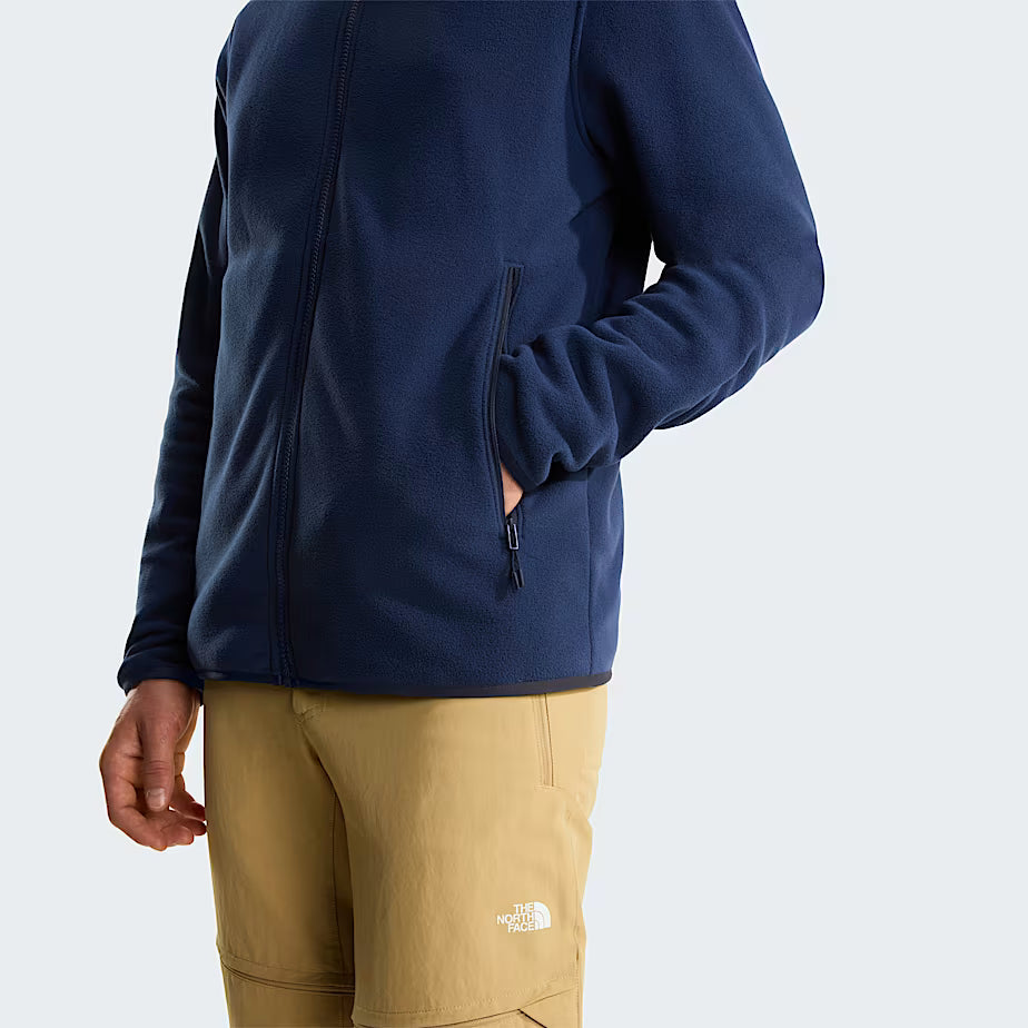 Mens 100 Glacier Full Zip Fleece (Summit Navy)