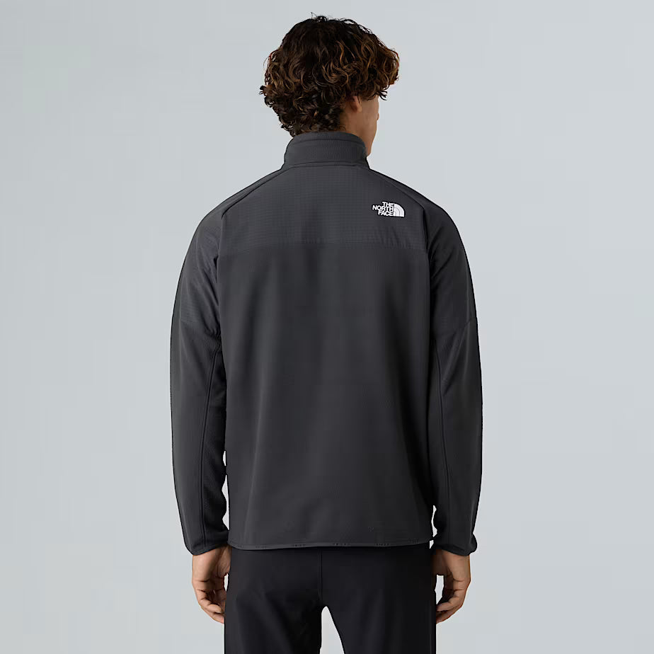 Mens Glacier Heavyweight 1/2 Zip (Asphalt Grey/TNF Black)