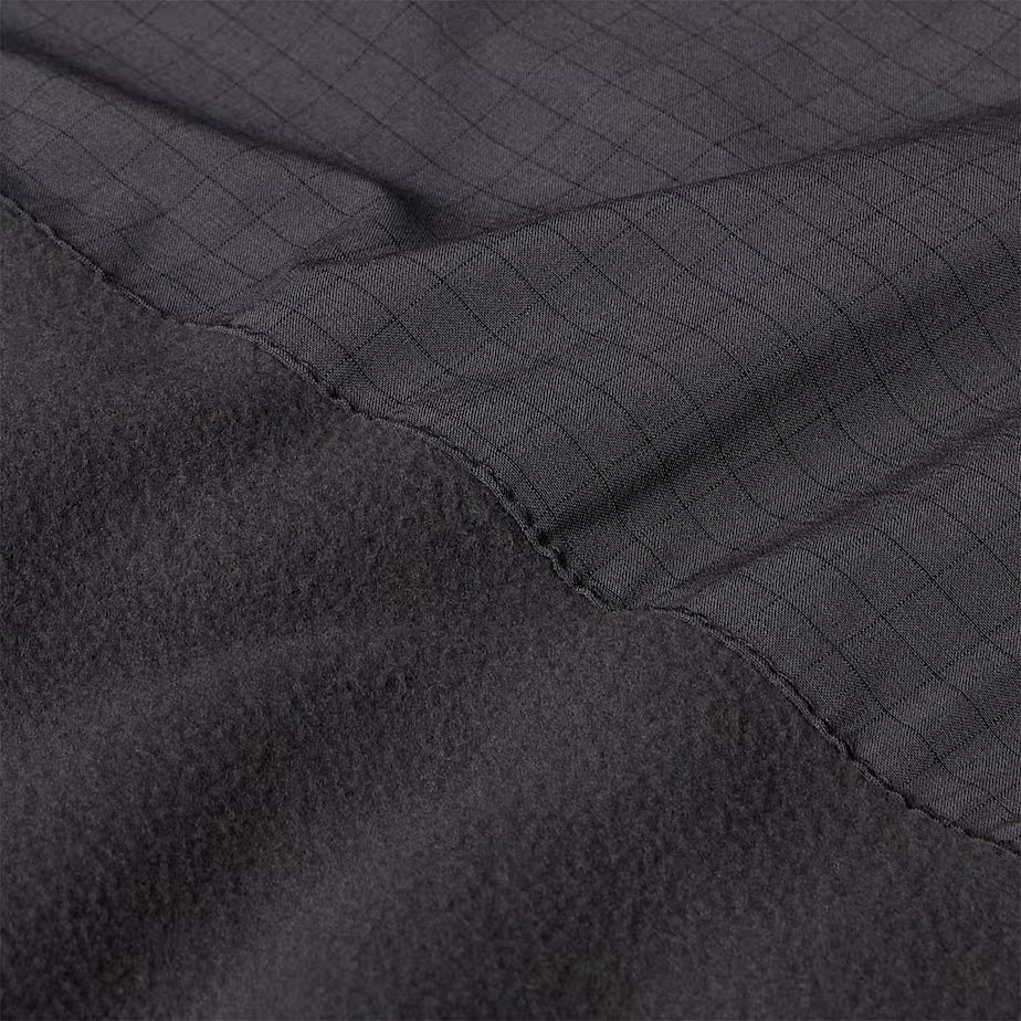 Mens Glacier Heavyweight 1/2 Zip (Asphalt Grey/TNF Black)