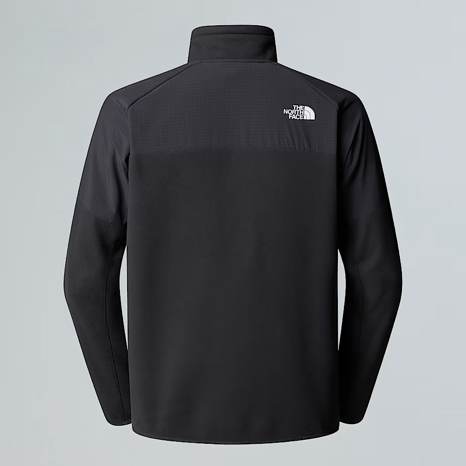 Mens Glacier Heavyweight 1/2 Zip (Asphalt Grey/TNF Black)