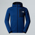 Mens Mountain Athletics Full-Zip Hooded Fleece (Estate Blue/Summit Navy)