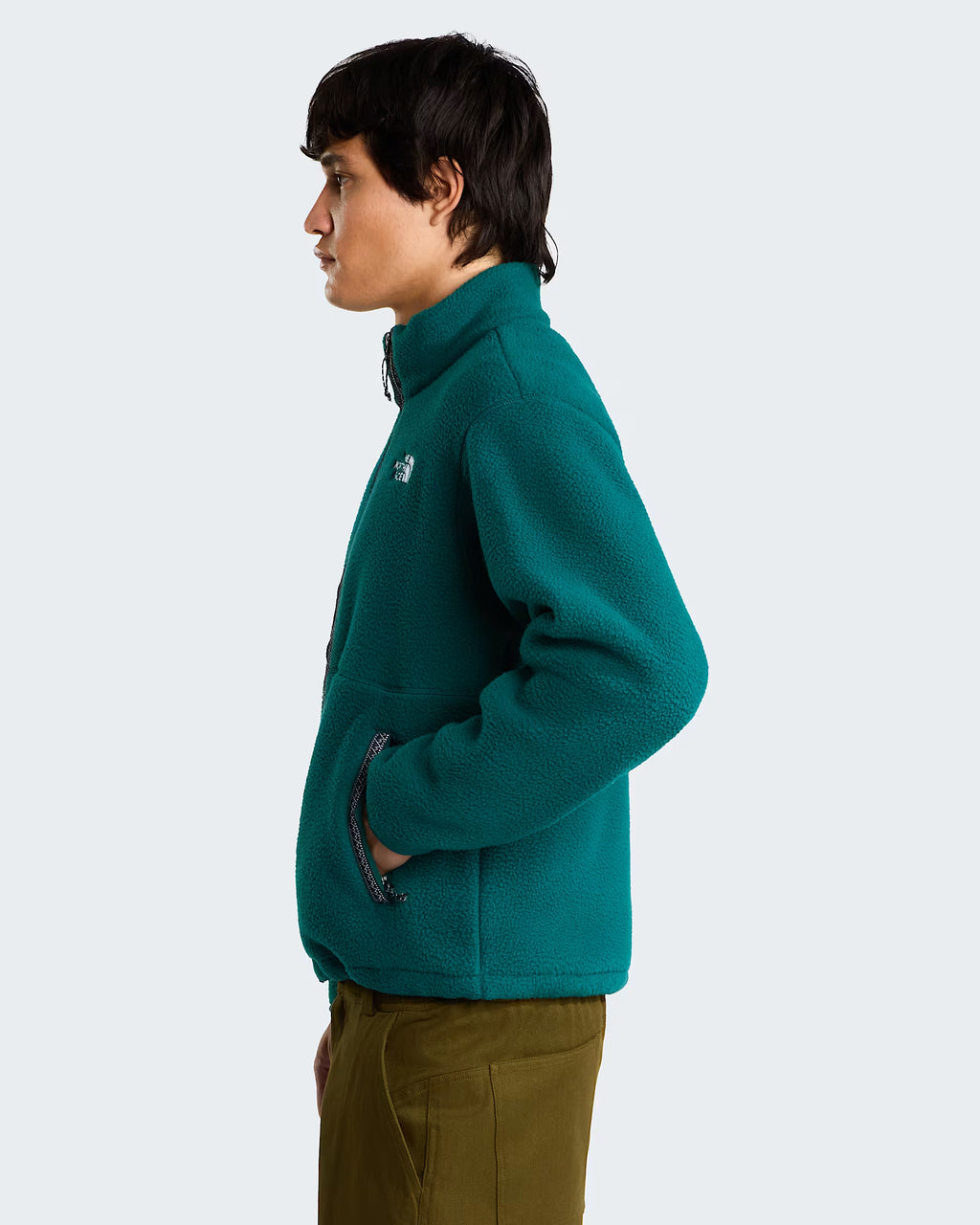Mens Fleeski Full Zip Fleece (Pacific Teal)
