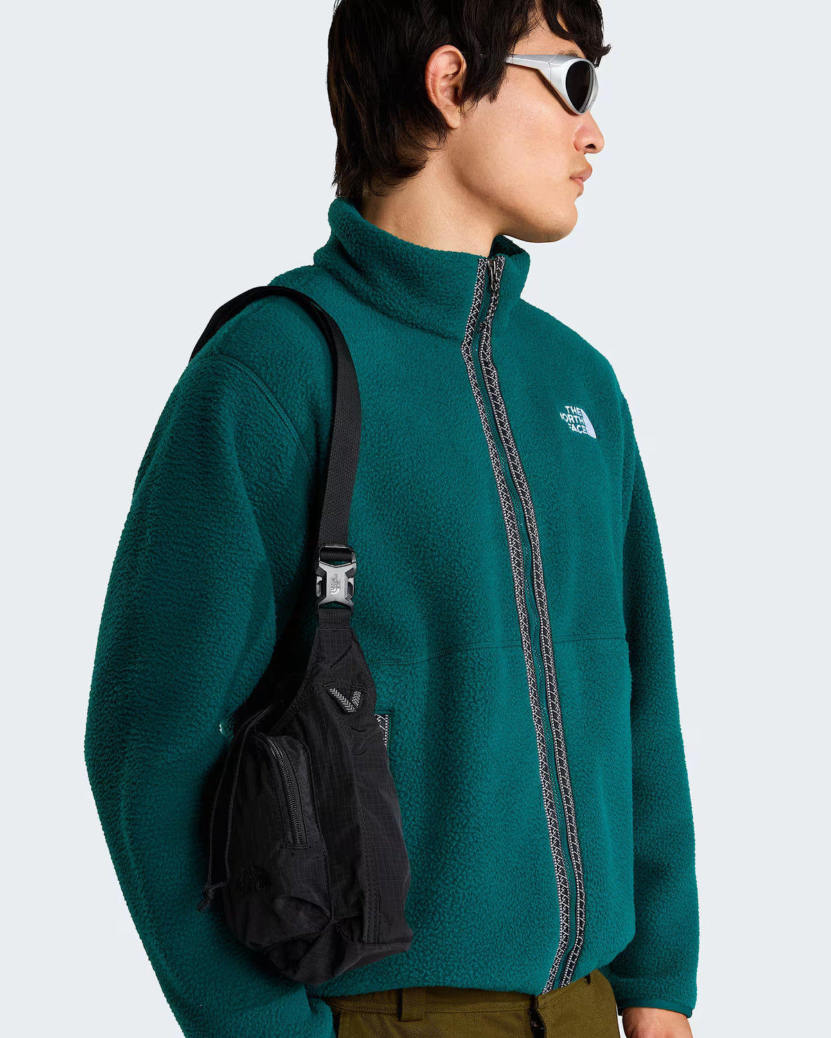 Mens Fleeski Full Zip Fleece (Pacific Teal)
