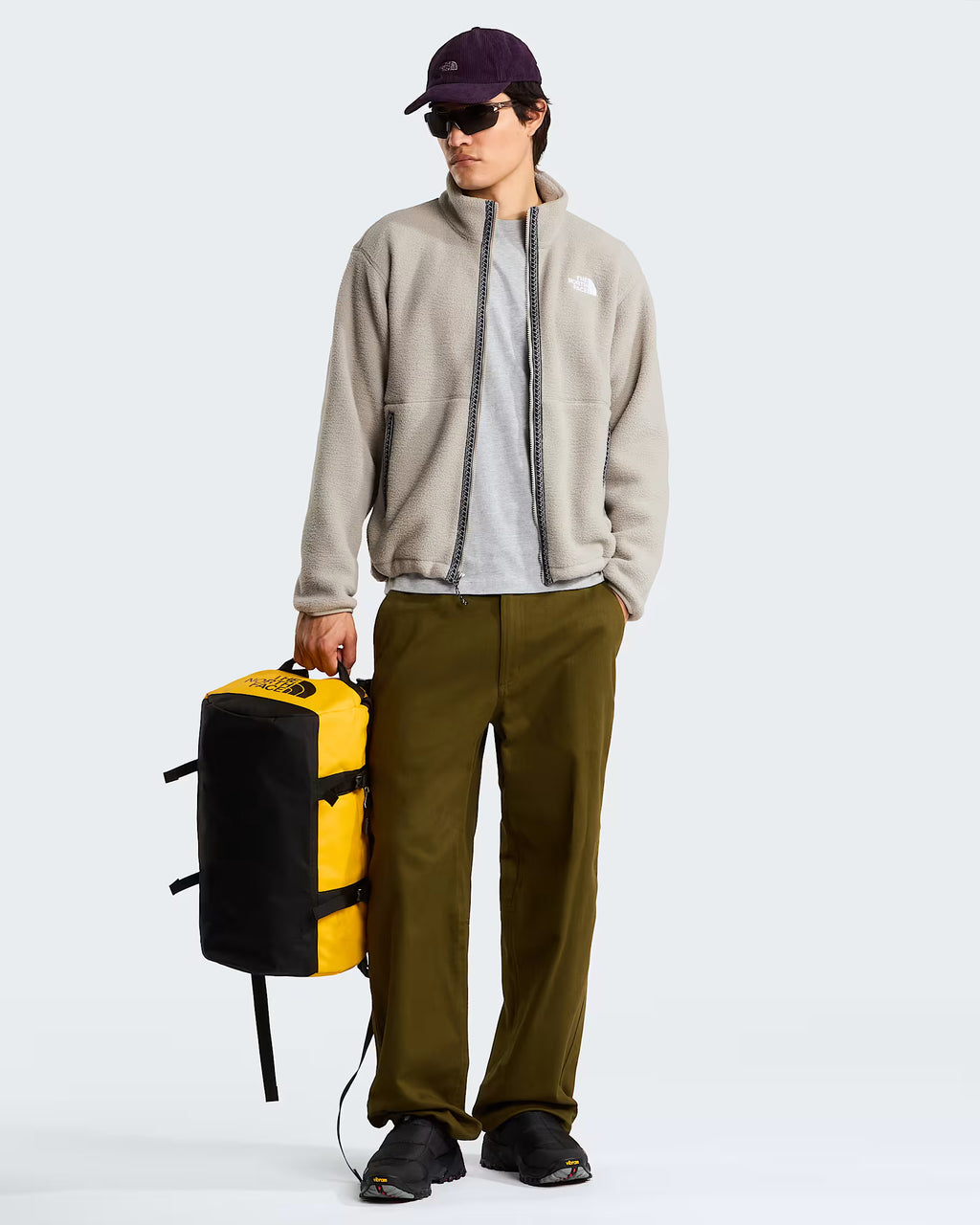 Mens Fleeski Full Zip Fleece (Stone Slab)