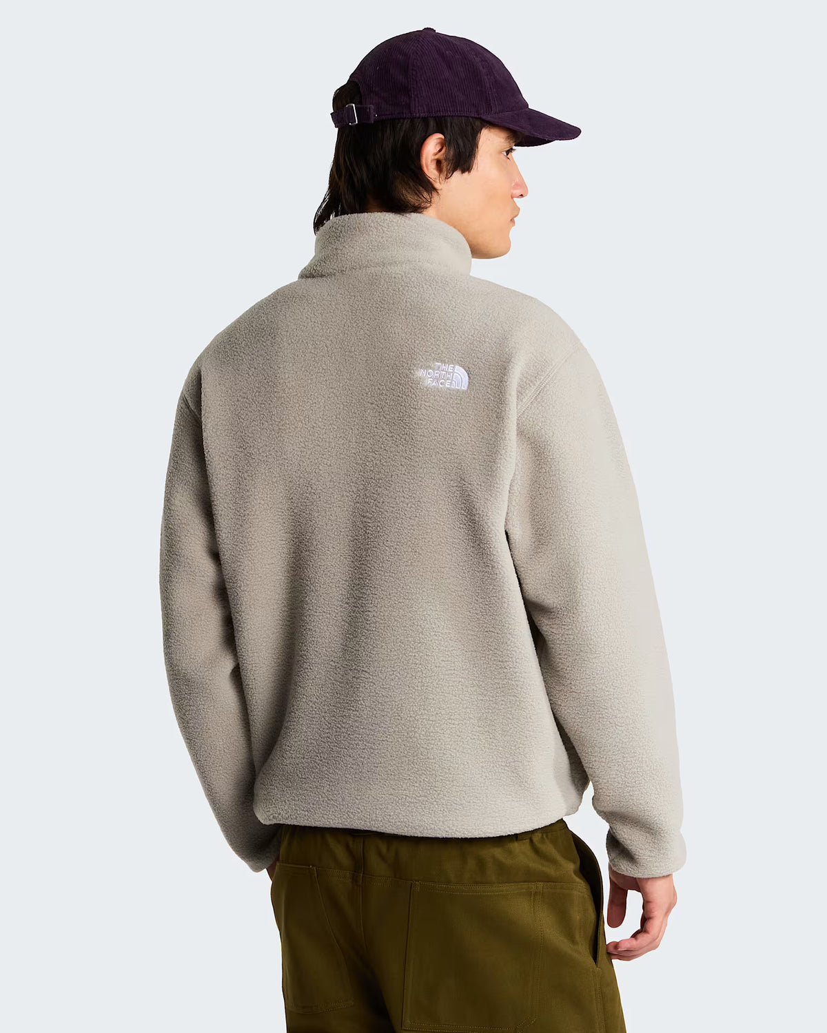 Mens Fleeski Full Zip Fleece (Stone Slab)