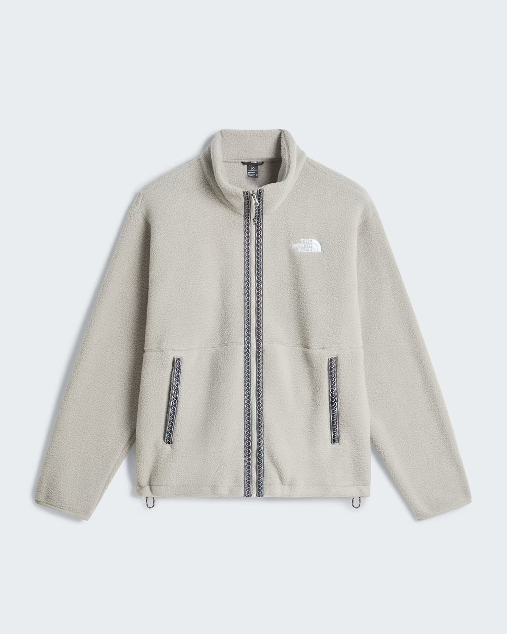 Mens Fleeski Full Zip Fleece (Stone Slab)