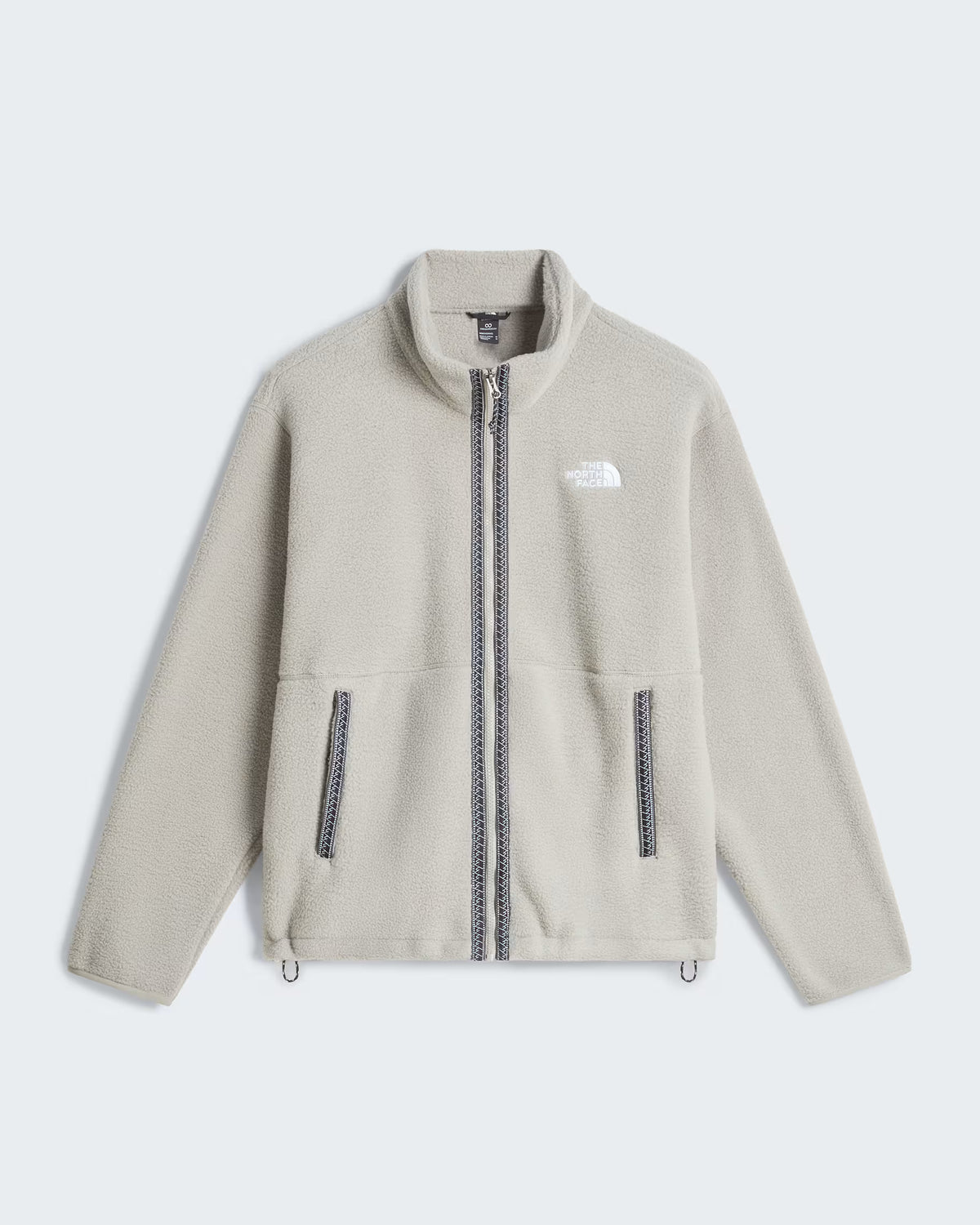 Mens Fleeski Full Zip Fleece (Stone Slab)