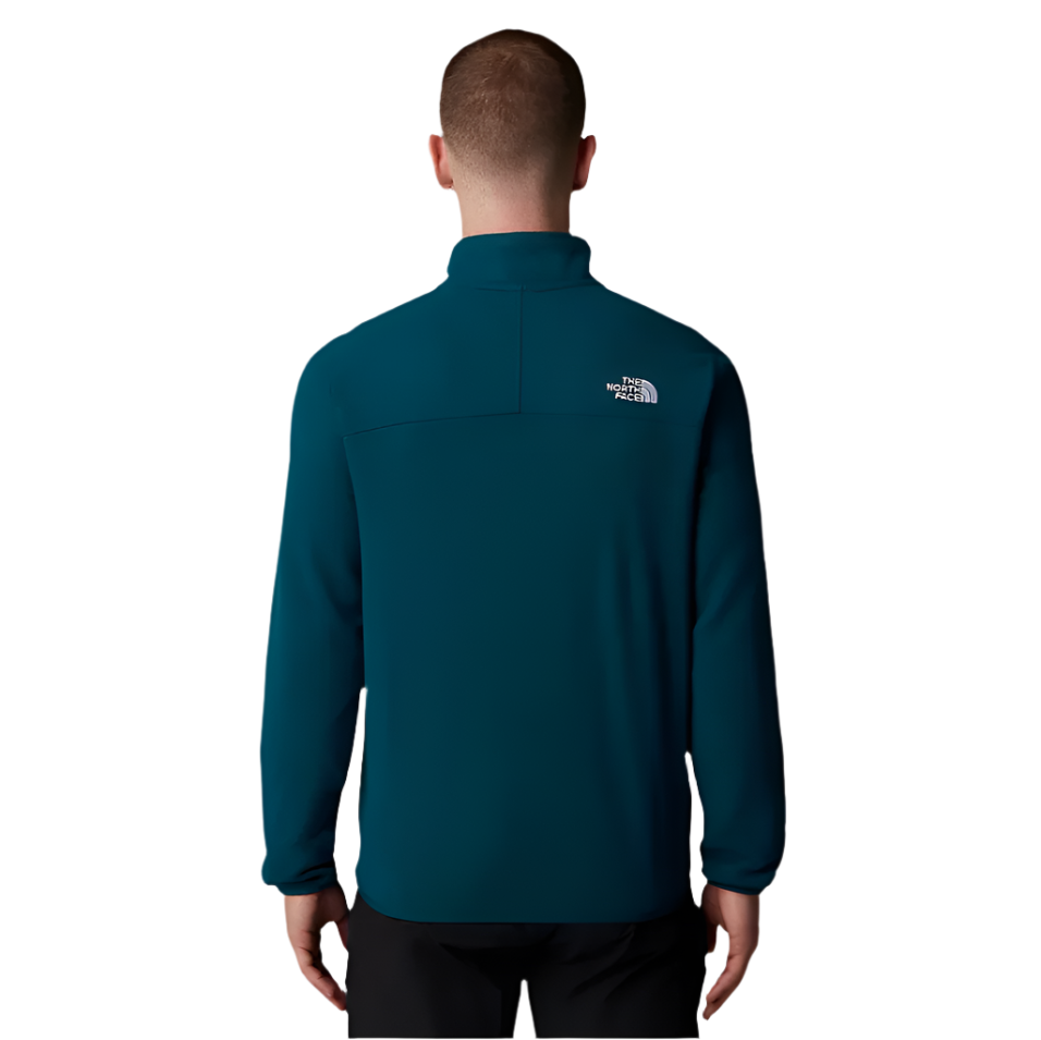 Mens 100 Glacier 1/4 Zip Fleece (Midnight Petrol)