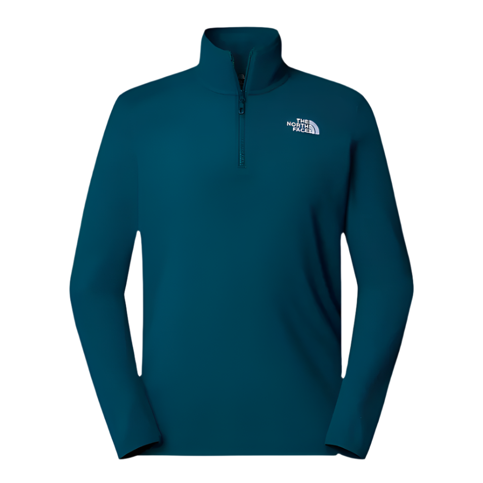 Mens 100 Glacier 1/4 Zip Fleece (Midnight Petrol)