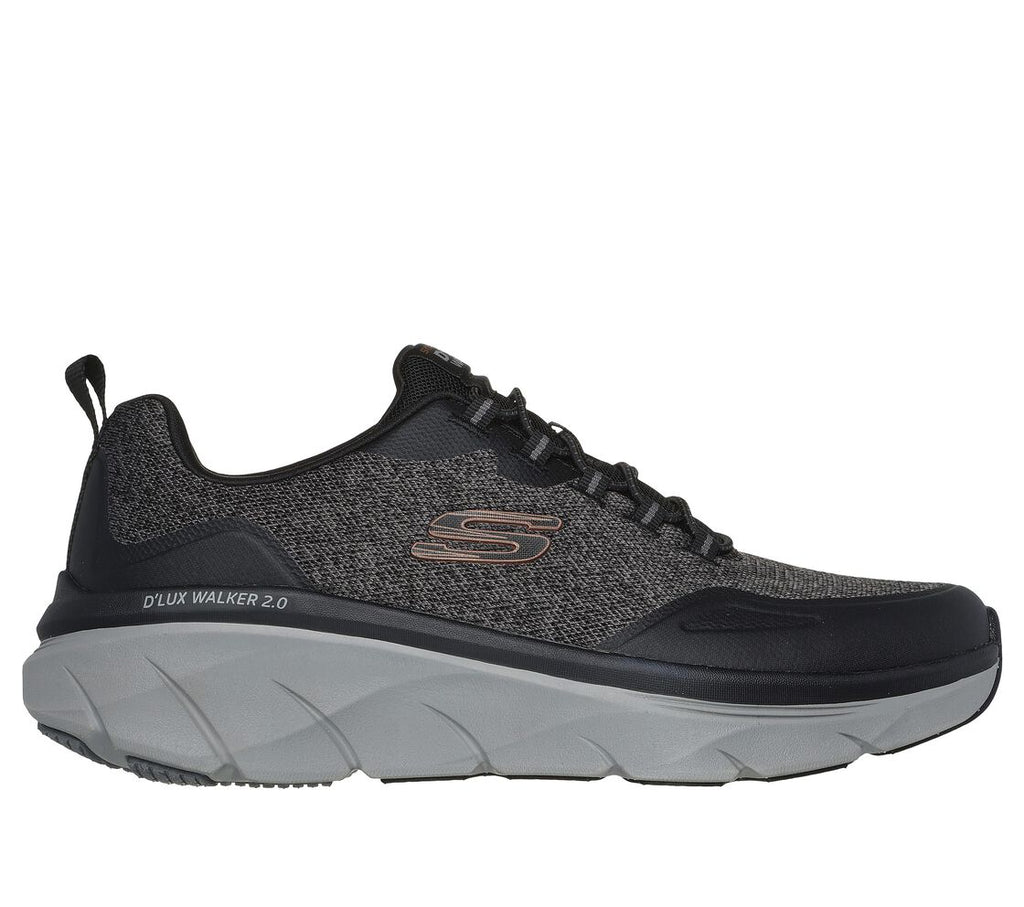 Mens D'Lux Walker 2.0 (Black/Charcoal)