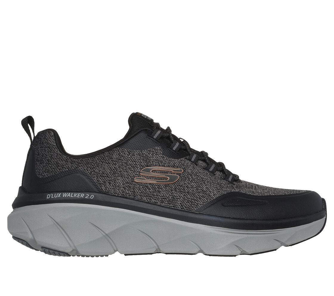 Mens D'Lux Walker 2.0 (Black/Charcoal)