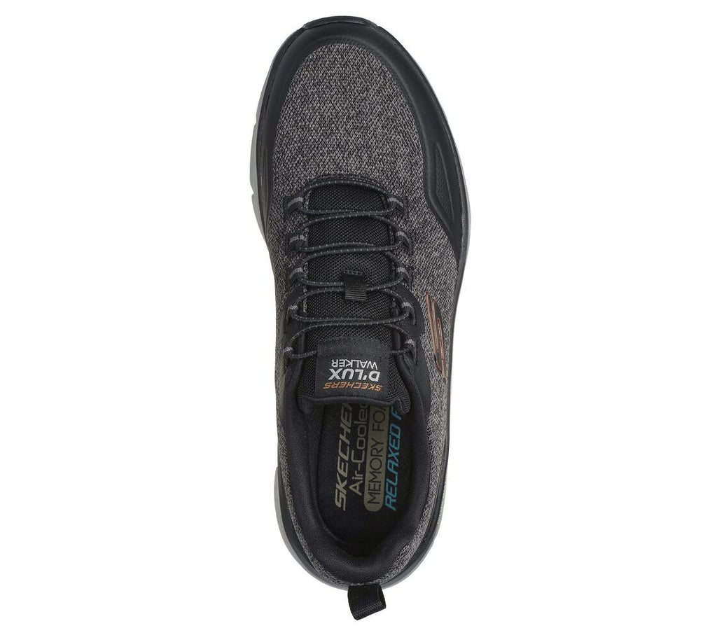 Mens D'Lux Walker 2.0 (Black/Charcoal)