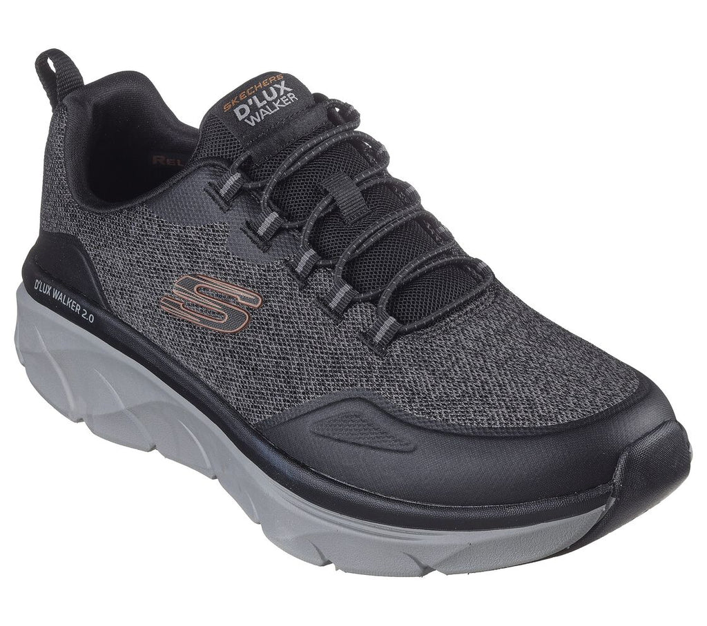 Mens D'Lux Walker 2.0 (Black/Charcoal)