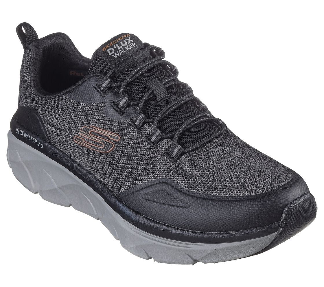 Mens D'Lux Walker 2.0 (Black/Charcoal)