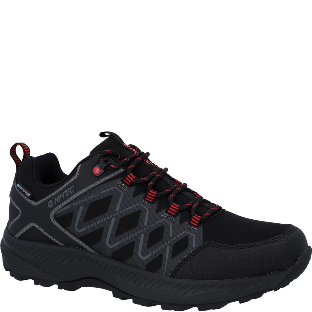Mens Diamonde Low (Black/Red)
