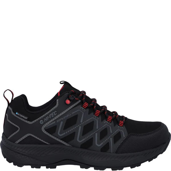 Mens Diamonde Low (Black/Red)
