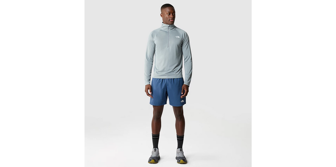 Mens Flex II 1/4 Zip Top (Grey)