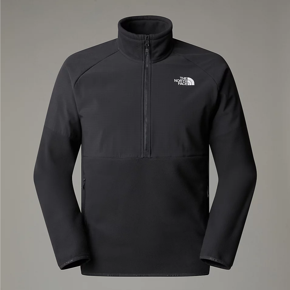 Mens Glacier Heavyweight 1/2 Zip (Asphalt Grey)