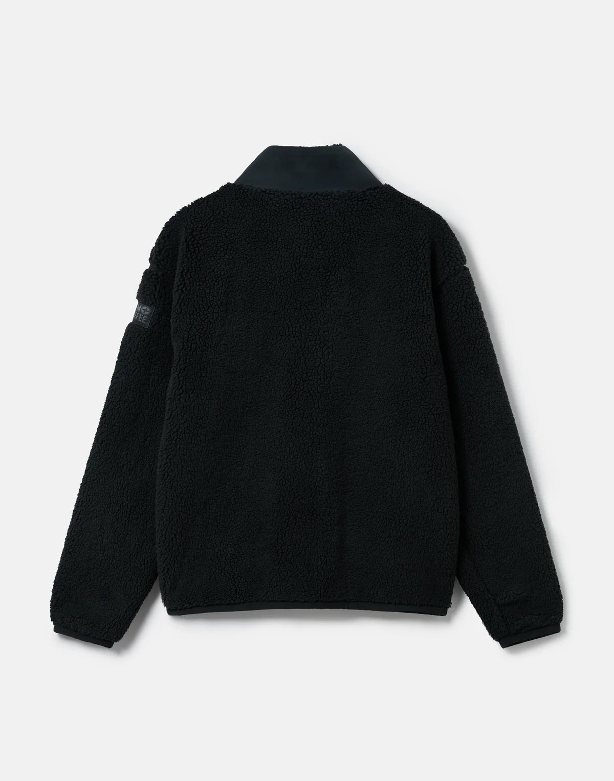 Mens Industry Fleece Full Zip Jacket (Black)