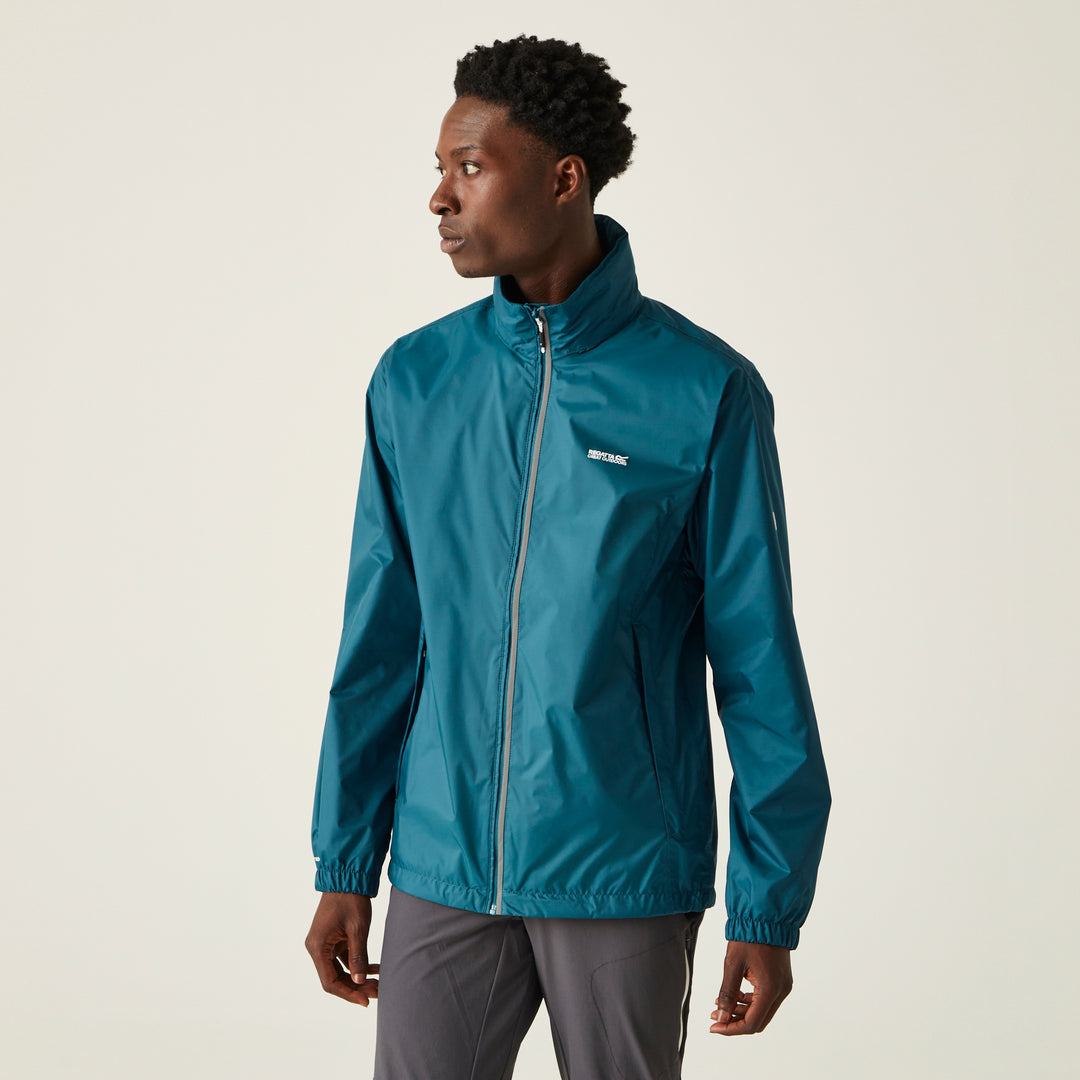 Mens Lyle IV Waterproof Packaway Jacket (Moroccan Blue)