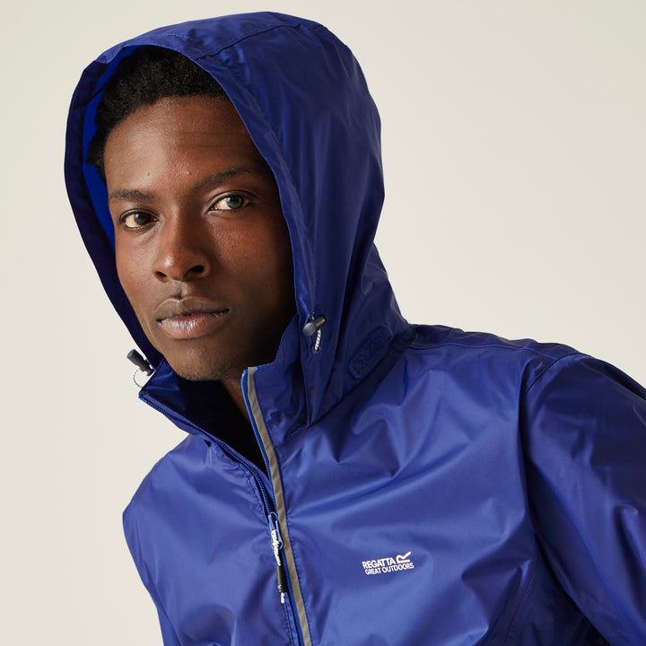 Mens Lyle IV Waterproof Packaway Jacket (New Royal)