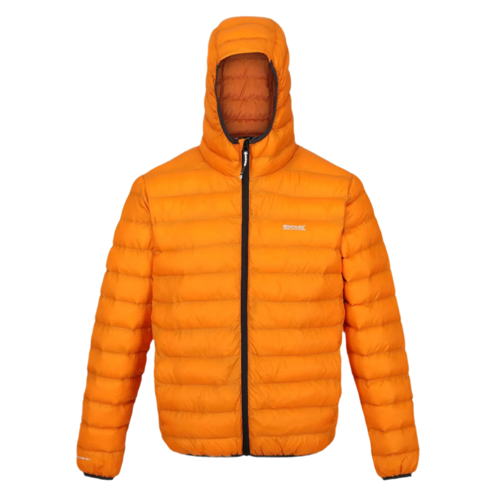 Mens Marizion Hooded Jacket (Orange)
