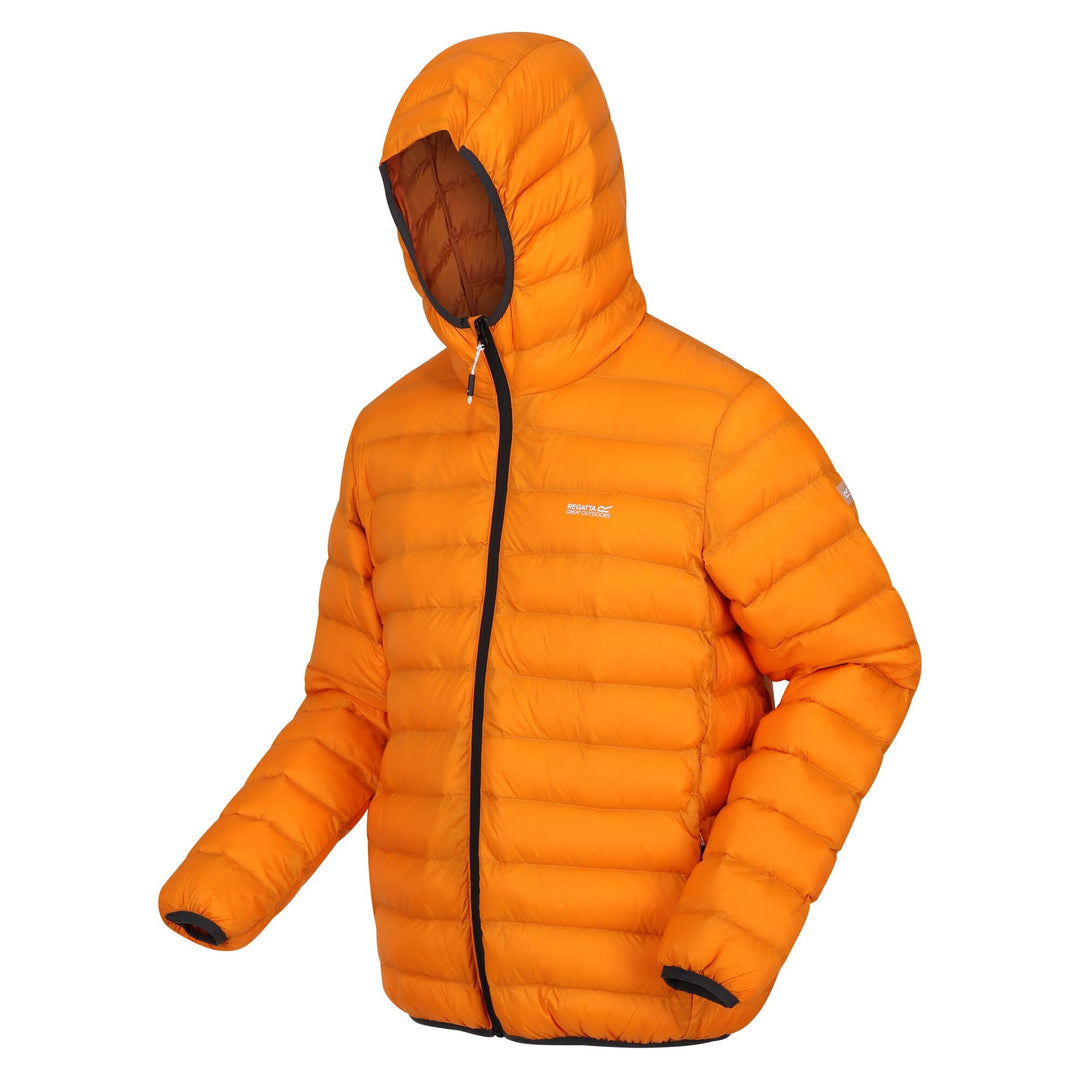 Mens Marizion Hooded Jacket (Orange)