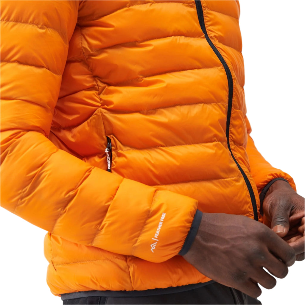 Mens Marizion Hooded Jacket (Orange)