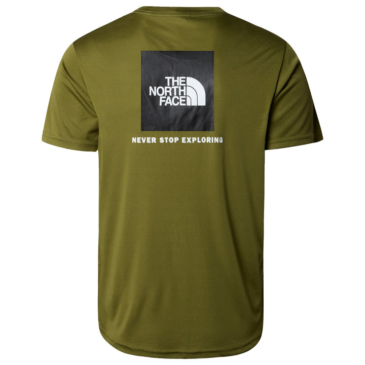 Mens Reaxion Box Tee (Forest Olive)