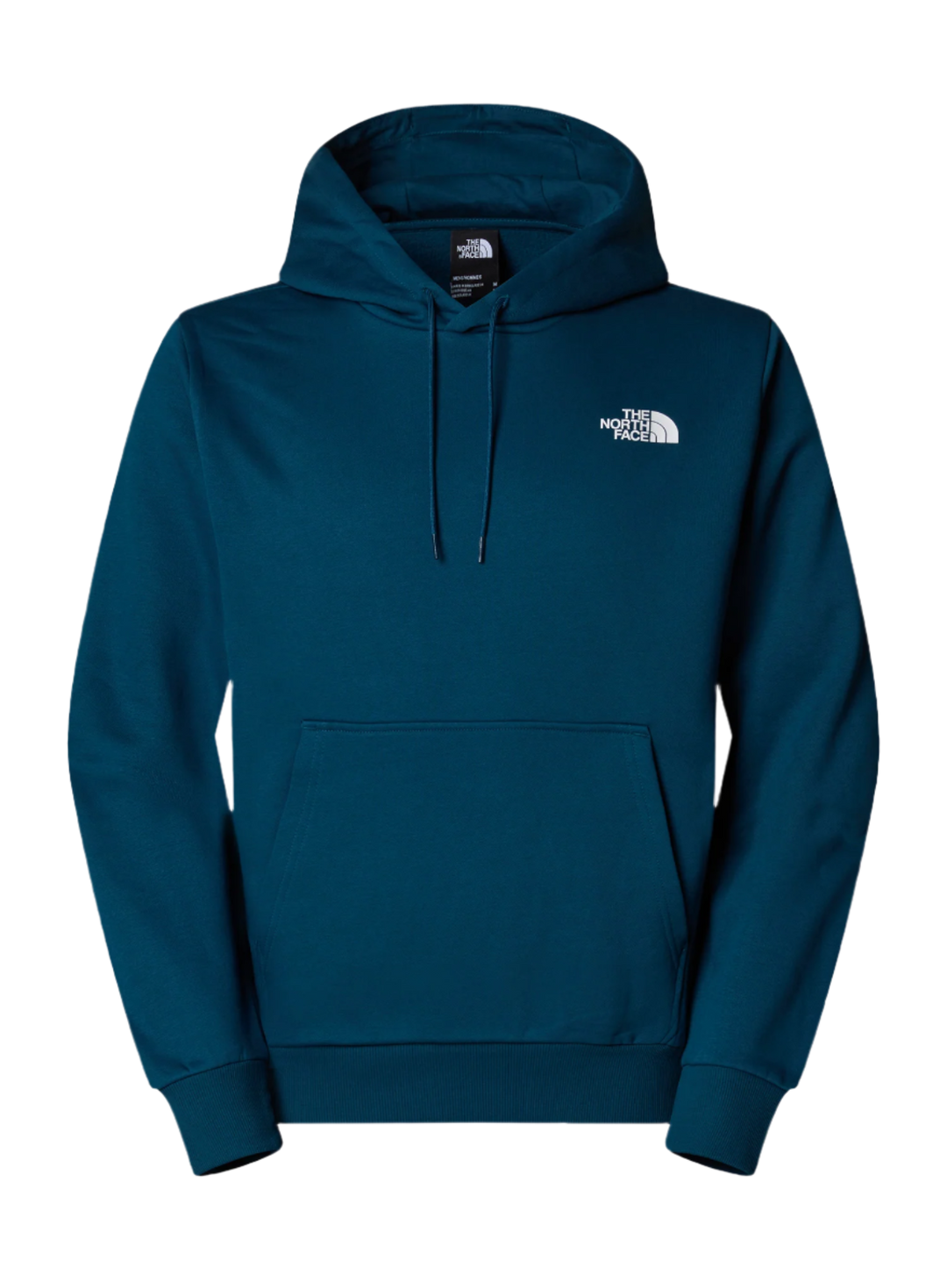 Mens Simple Dome Hoodie (Midnight Petrol)