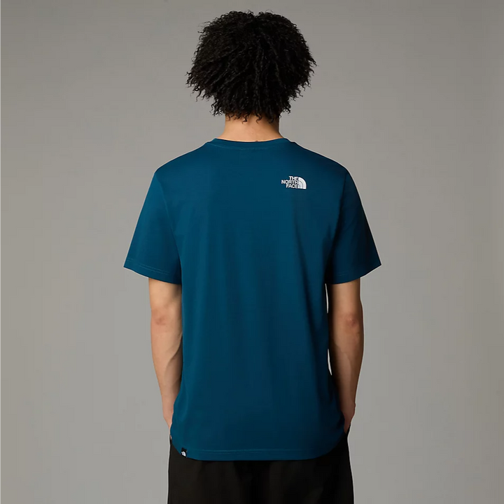 Mens Simple Dome Tee (Midnight Petrol)