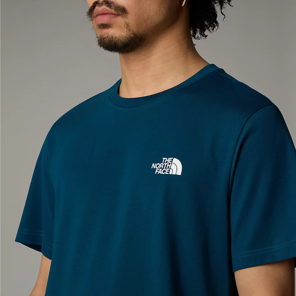 Mens Simple Dome Tee (Midnight Petrol)