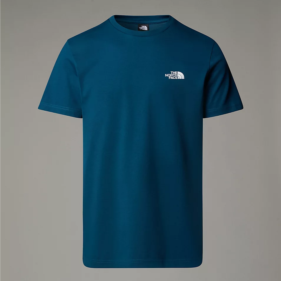 Mens Simple Dome Tee (Midnight Petrol)