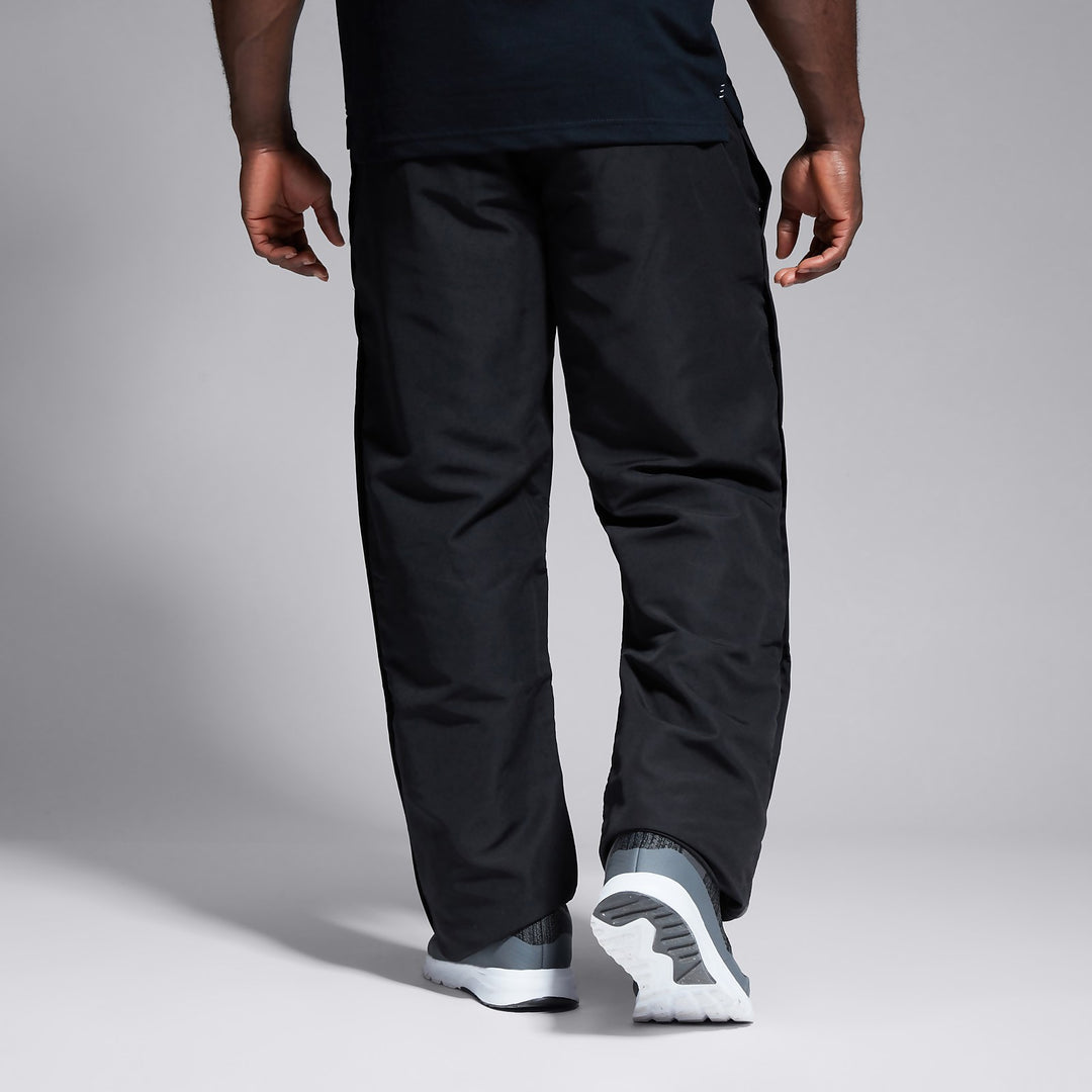 Mens Stadium Pant Open Hem (Black)