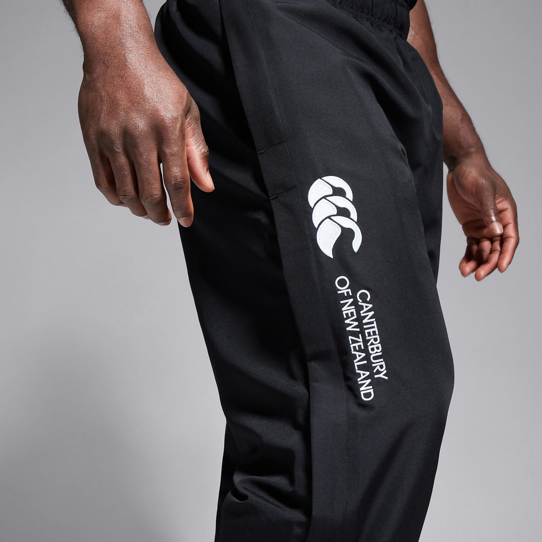 Mens Stadium Pant Open Hem (Black)