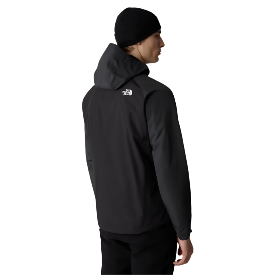 Mens Stratos Hooded Jacket (Brack/Grey)