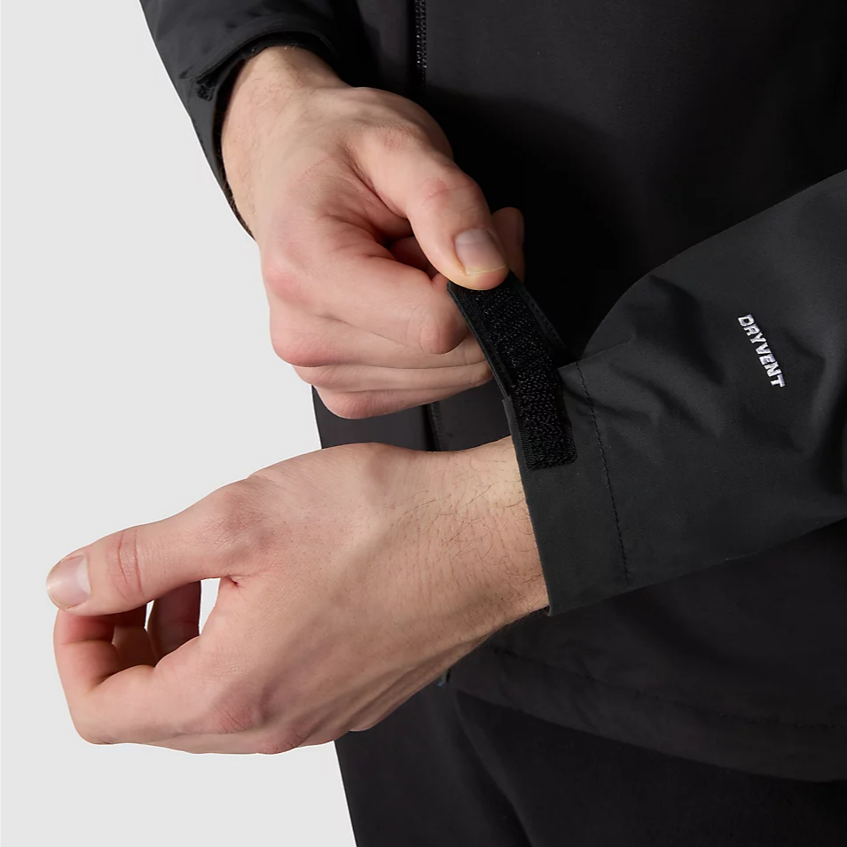 Mens Stratos Hooded Jacket (Brack/Grey)
