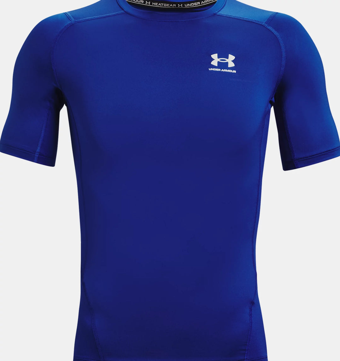 Mens HeatGear Short Sleeve (Blue)